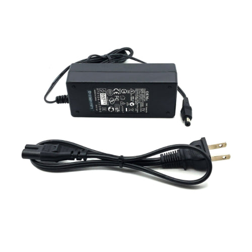 Peplink 12V 2A power supply with AC power cord and DC connector.