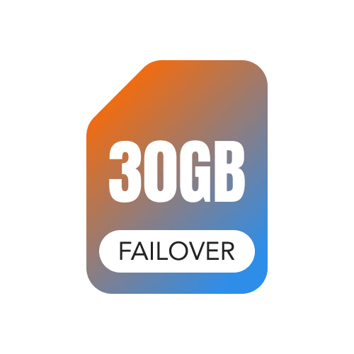 30GB failover SIM card icon