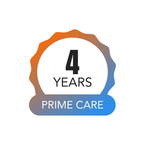 4 Years Prime Care badge icon.