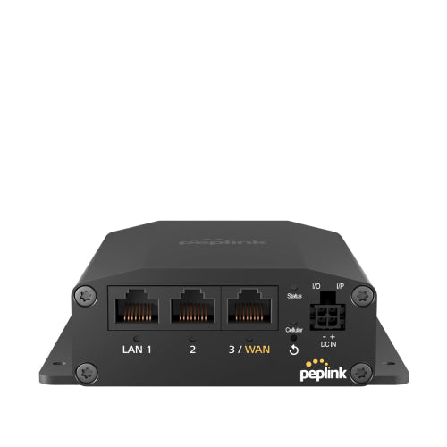 Peplink MAX BR1 Mini Core router with LAN/WAN ports (No WiFi/GPS).