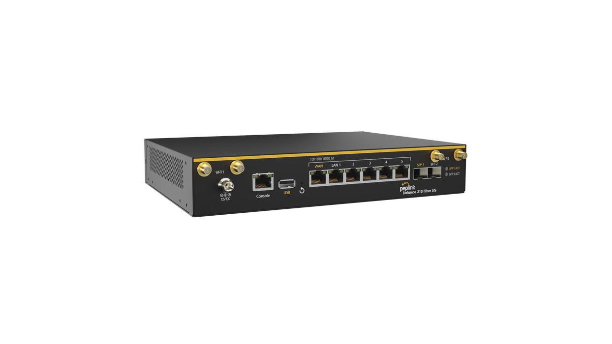 Peplink Balance 310 Fiber 5G (FirstNet Certified)