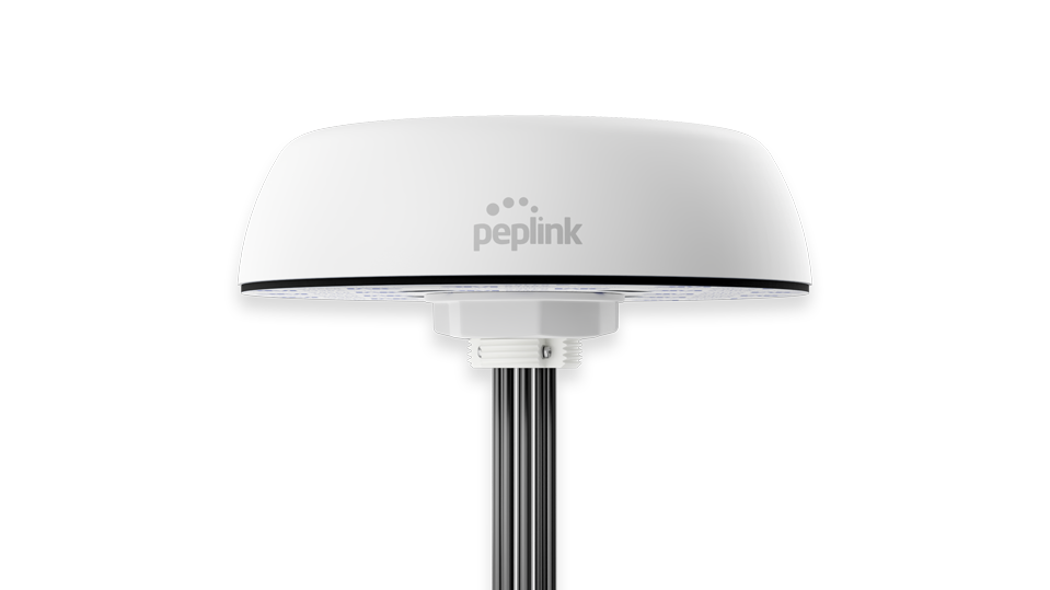 Peplink Mobility 42G 7-in-1 LTE/5G, Wi-Fi & GPS Antenna (White, 16 ft)